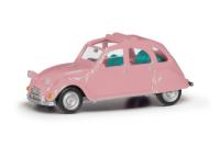 Herpa 020824-008 - Spur HO Citroen 2CV offen, hellrosa