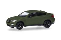 Herpa 024037-005 - Spur HO BMW X6 (E71), mattoliv