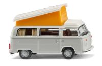 Wiking 031808 Spur HO VW T2b Campingbus - lichtgrau