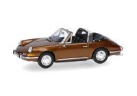 Herpa 033732-003 - Spur H0 Porsche 911 Targa, braunrot metallic