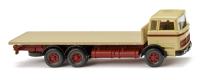 Wiking 044704 - Spur HO Flachpritschen-Lkw (MB) - grünbeige