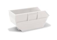 Herpa 054607 - Spur HO Absetzmulde 15m³ für AK16, weiß (2 Stück)