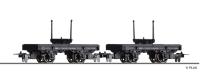 Tillig 05994 - Spur HOe Drehschemelwagenpaar, NKB