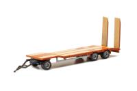 Herpa 076135-008 - Spur HO Goldhofer TU3 Anhänger 3achs, kommunalorange