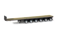 Herpa 076715-005 - Spur HO Nooteboom Ballasttrailer 6achs, grau