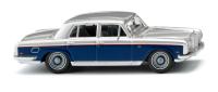 Wiking 083705  Spur HO  Rolls Royce Silver Shadow - silber/blau