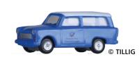 Tillig 08744 - Spur TT Trabant 601 Kombi „Deutsche Post Studiotechnik“