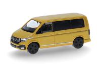 Herpa 096782-003 - Spur HO Volkswagen T6.1 Caravelle, Grape Yellow