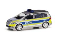 Herpa 097949 - Spur HO Volkswagen (VW) Touran  Polizei Hamburg
