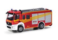 Herpa 098168 - Spur HO Mercedes-Benz Actros S HLF 2000 "Feuerwehr"