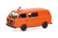 Herpa 098281 - Spur HO Volkswagen (VW) T3 Bus "Feuerwehr Hamburg"