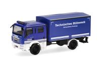 Herpa 098311 - Spur HO MAN TGM Mehrzweckkraftwagen "THW Freising"