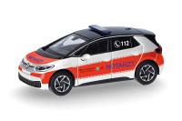 Herpa 098588 - Spur HO Volkswagen ID.3 "Notarzt Friesland"