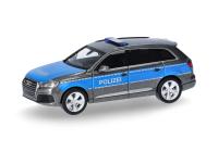 Herpa 098946 - Spur HO Audi Q7 "Polizei Vorführfahrzeug"