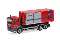Herpa  099431 - Spur HO MAN TGS NN Wechsellader-LKW 3achs "Feuerwehr Augsburg"