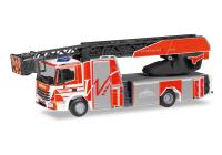 Herpa 099479 - Spur HO Mercedes-Benz Atego '13 DLK Drehleiter "Feuerwehr Wiesbaden"