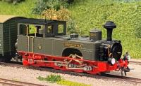 Bemo 1014807 - Spur H0e Dampflok-Fertigmodell 12 "Oberstenfeld" der KWStE , Ep. I, grüngrau