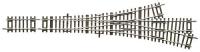 Roco 42454 - Spur HO Asymmetrische Dreiwegweiche DWW15 ohne Antrieb.