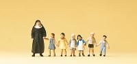 Preiser 10401 - Spur HO Nonne, Kinder