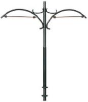 Sommerfeldt H0 112 - Mittelmast 2 Ausl. für Straßenb./Überlandbahn, 5 Stück