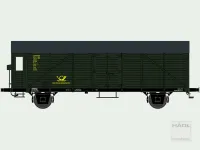 Hädl 113255 - Spur TT Postwagen c/10,8, DBP, Ep.III