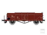 Hädl 116414 - Spur TT Klappdeckelwagen T-v mit Bremserbühne, DR, Ep. IV