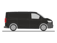 Rietze 11715 - Spur HO Volkswagen Transporter T7 Bus KR FD midnight black metallic