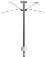 Sommerfeldt 121 HO  H-Profil-Mittelmast 5 Stück