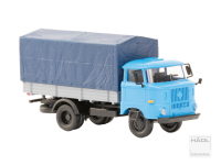 Hädl 121043-1 - IFA W50L Holzpritsche und Plane   Spur TT