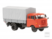 Hädl 121047-11 - IFA W50L Sped.kabine, Holzpr, Plane, Ladebordwand   Spur TT