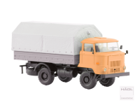 Hädl 121073-10 - IFA L60 Trapezplane, Allrad, Ballonräder, sandgelb