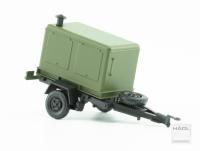 Hädl 124044 - Einachsanhänger Stromaggregat, militärgrün