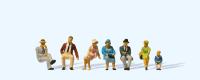 Preiser 12444 - Spur H0 Sitzende Personen. 1925-1930