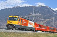 Bemo 1759181 - Spur HO RhB Ge 4/4 III 641 Universallok "Coop" H0-2L H0 Normalspur, digital , Sound