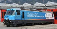 Bemo 1259189 - Spur HO RhB Ge 4/4 III 649 Universallok "Engadin Skimarathon"