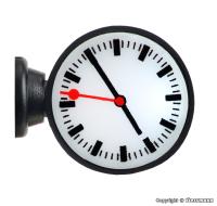 Viessmann 1383 - Spur HO Beleuchtete Bahnhofsuhr, LED weiß