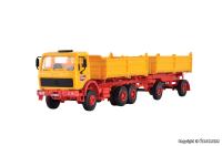 Kibri 14122 - Spur H0 MB Kipper mit Hänger, Edition Emil Bölling