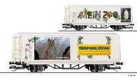 Tillig 14852 - Spur TT Schiebewandwagen Hbis-tt, Mein Zoo