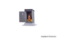 Viessmann 1500 - Spur HO Klohäuschen mit bewegter Tür