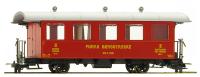 Bemo 3239286 - Spur HOm DFB B 2206 Zweiachser -Personenwagen