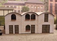 Joswood 80003 - Tonnendachhalle TT (1:120), grau