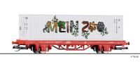 Tillig 17483 - Spur TT Containertragwagen Lgs mit  40'-Container, Mein Zoo
