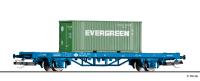 Tillig 17486 - Spur TT Containertragwagen Lgs mit einem 20‘ Container, MAV