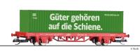 Tillig 17487 - Spur TT Containertragwagen Lgs der DBAG