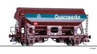 Tillig 17569 - Spur TT Schwenkdachwagen Tds 'Quarzwerke', DBAG