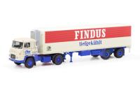 Herpa 87MBS026390 - Spur HO Scania Vabis LB76 Kühl-KSZ Findus