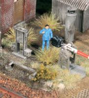 Heki 1808 - Grasbüschel, Herbst, 10mm. Packungsinhalt: 50 Stück.