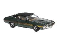Brekina 18325 - Spur HO  Ford Gran Torino Sport 1969 grün,schwarz