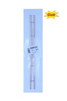 Sommerfeldt 1837 - Spur HO/HOm Fahrdraht verkupfert 0,7 x 380 mm Click (5 Stück)