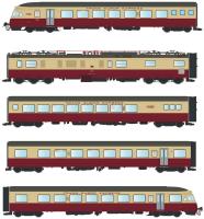 LS-Models 17522S - Spur H0 Triebzug RAe TEE II Gottardo, 5-tlg. SBB, Ep.III, AC Sound